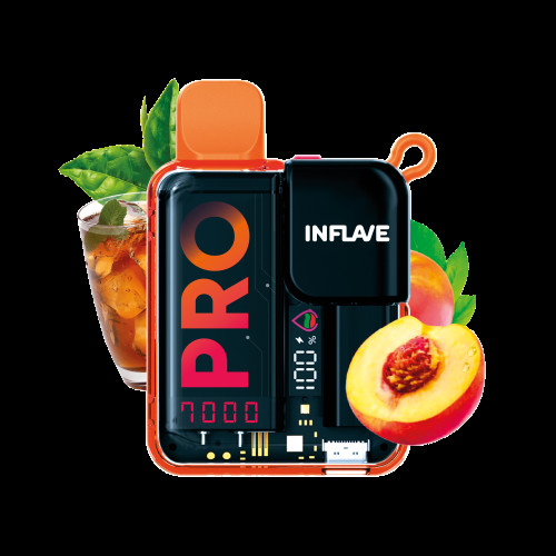 Электронная сигарета Inflave Pro 7000 затяжек Абрикос
